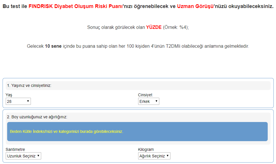 Özel Dinamik Anket Örnek 1