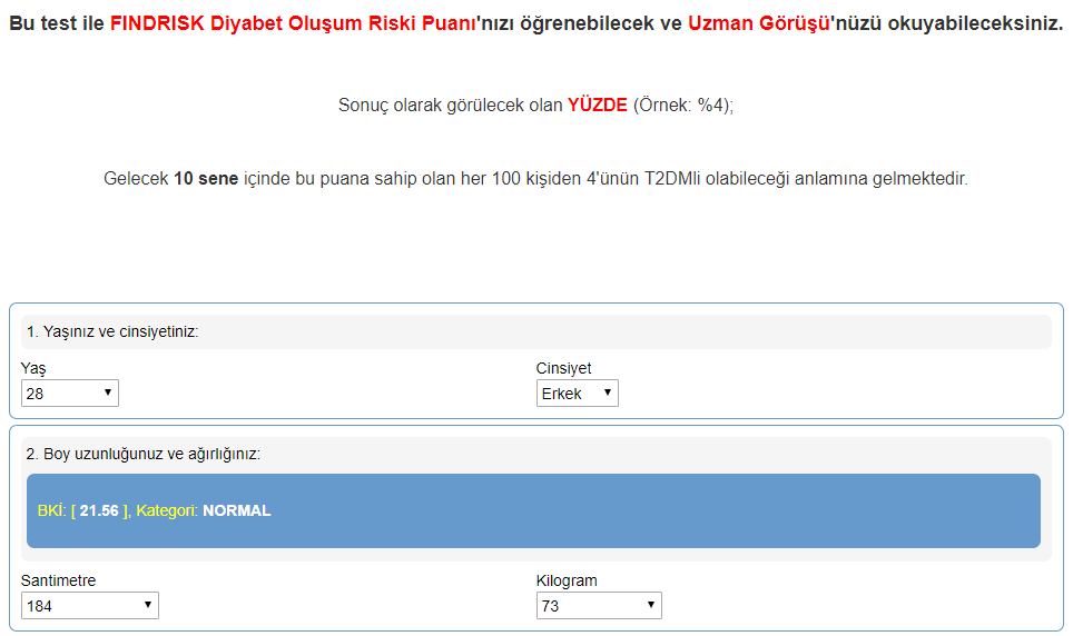 Özel Dinamik Anket Örnek 4